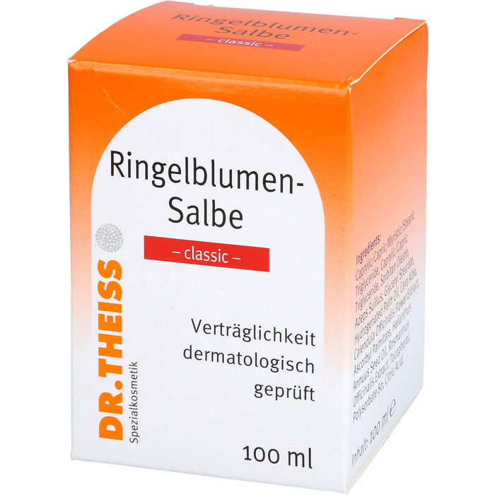 Dr. Theiss Ringelblumen-Salbe Classic schützt und pflegt die Haut, 100 ml Salbe