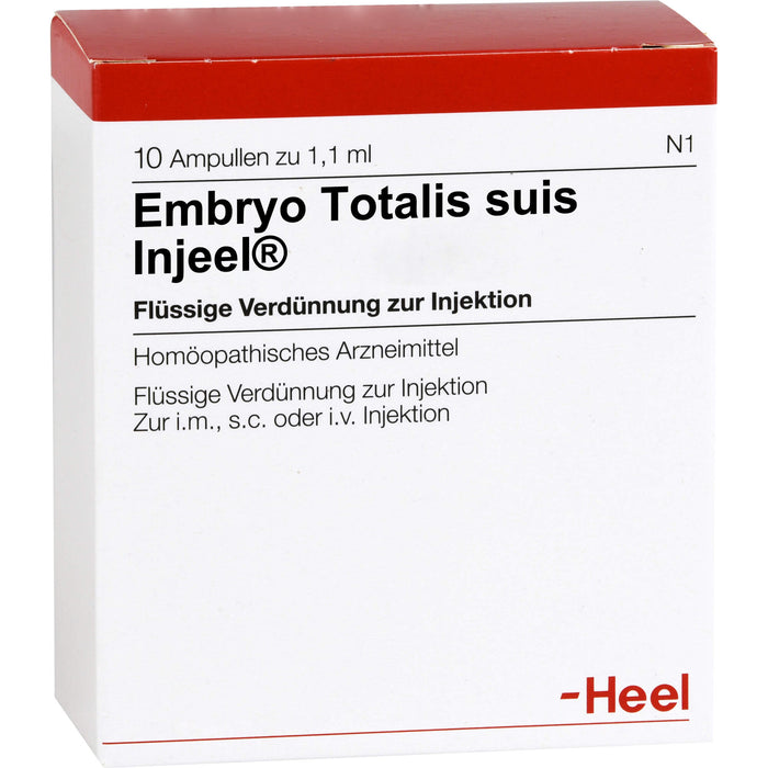 Embryo totalis suis Injeel Amp., 10 St AMP