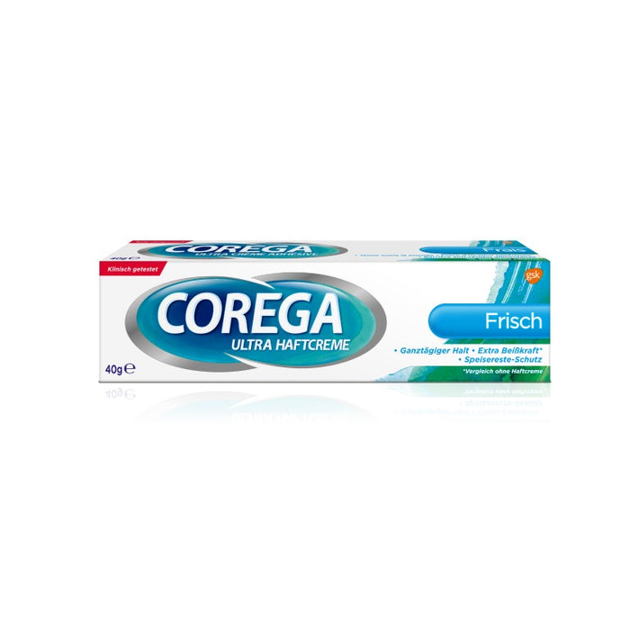 COREGA Ultra Haftcreme starker Halt für den Zahnersatz, 40 g Cream