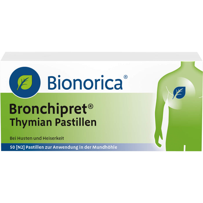 Bronchipret Thymian Pastillen bei Husten und Heiserkeit, 50 pc Pastilles