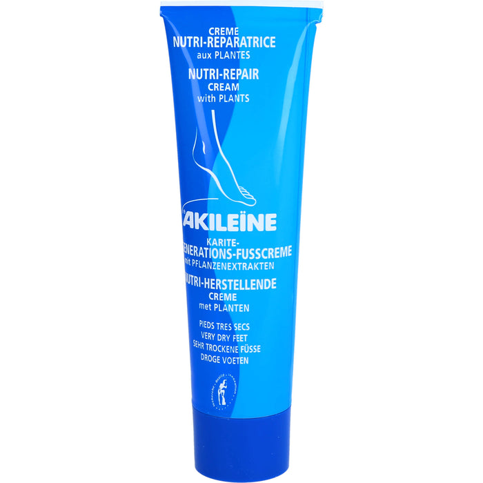 AKILEÏNE Karité-Regenerations-Fußcreme, 100 ml Cream