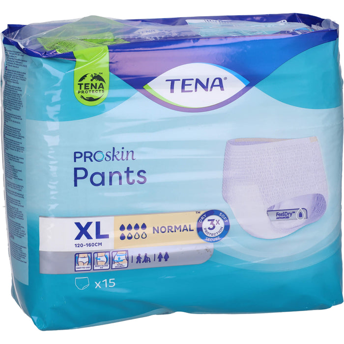 TENA Pants Normal XL, 15 pc Bandage