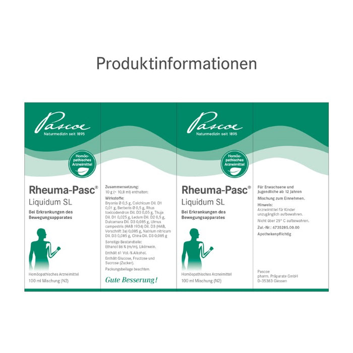 Rheuma-Pasc Liquidum SL, 100 ml TRO