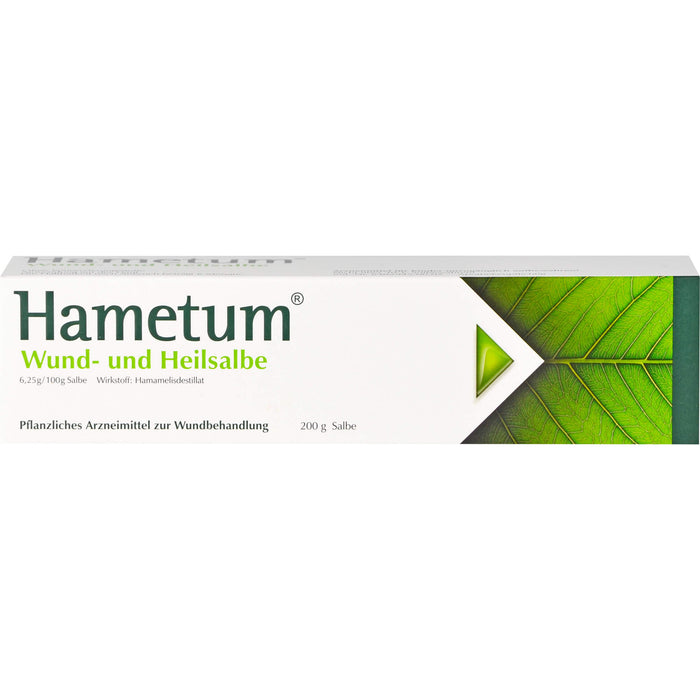 Hametum Wund- und Heilsalbe zur Wundbehandlung, 200 g Ointment