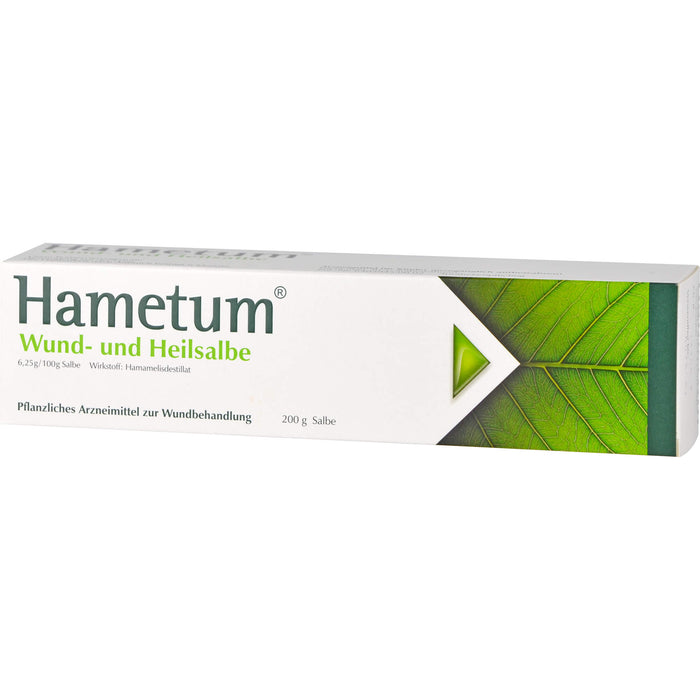 Hametum Wund- und Heilsalbe zur Wundbehandlung, 200 g Ointment