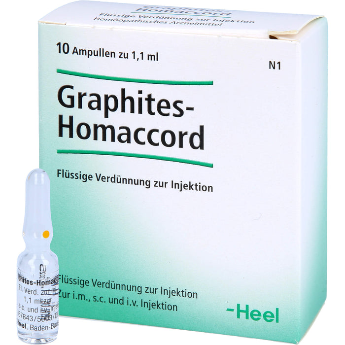 Heel Graphites-Homaccord flüssige Verdünnung zur Injektion, 10 pc Ampoules