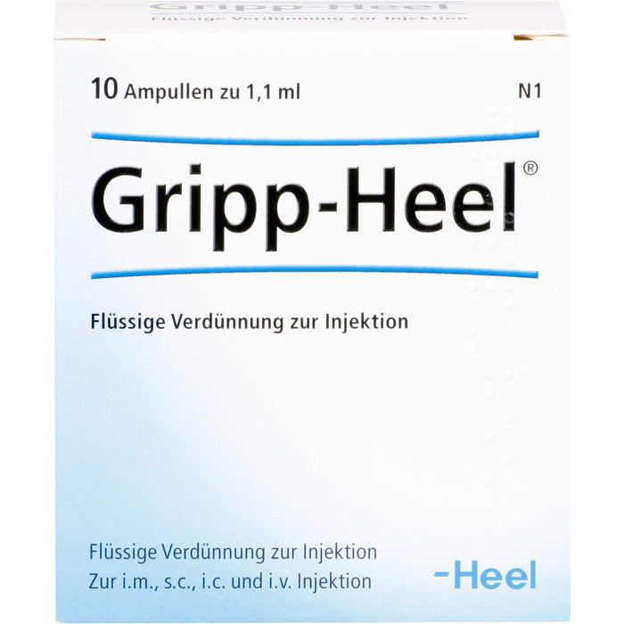 Gripp-Heel flüssige Verdünnung, 10 pcs. Ampoules