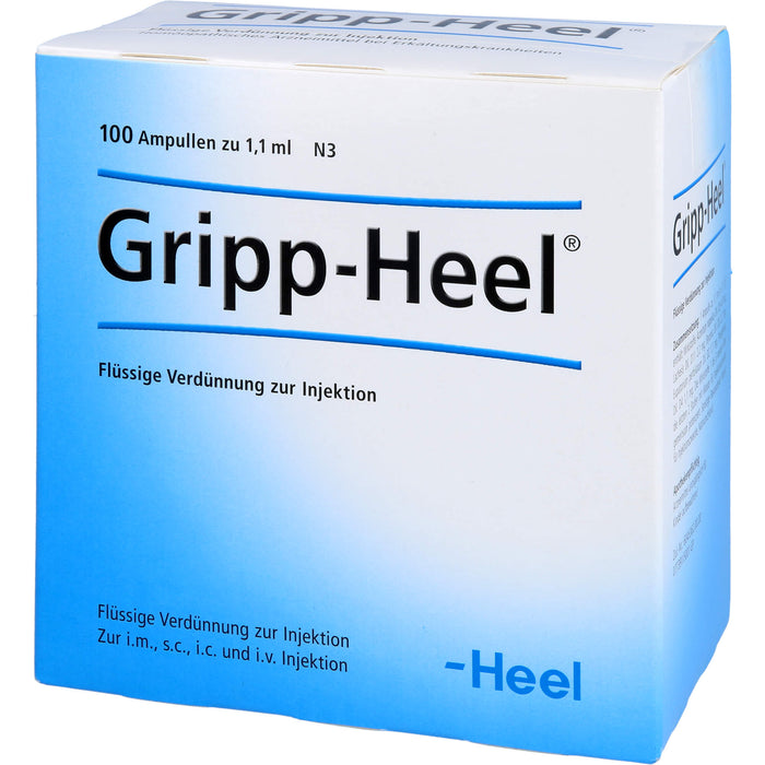 Gripp-Heel Flüssige Verdünnung zur Injektion, 100 St AMP