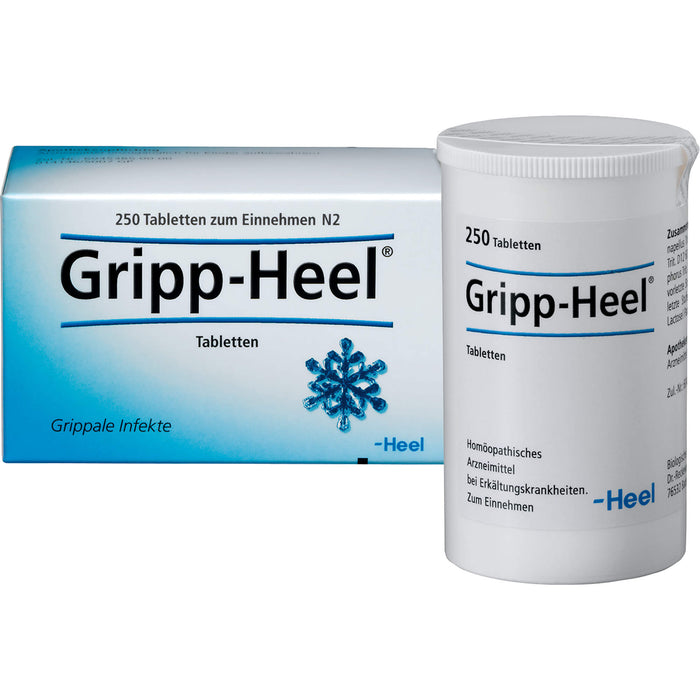 Gripp-Heel Tabletten bei grippalen Infekten, 250 pc Tablettes