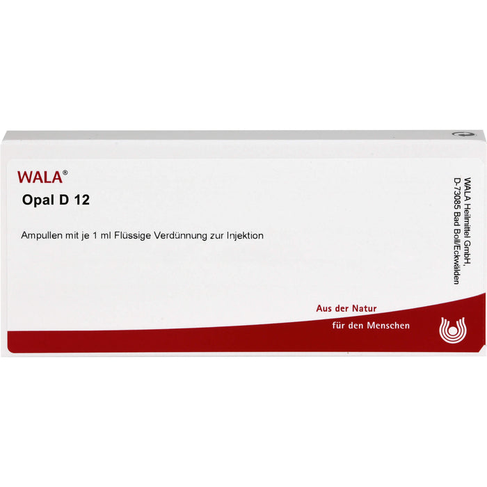 Opal D12 Wala Ampullen, 10 St. Ampullen