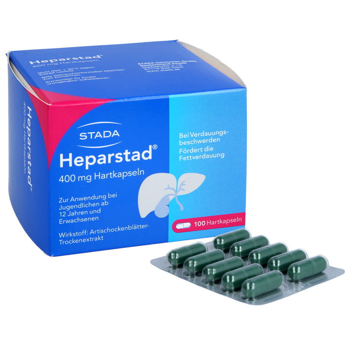 Heparstad 400 mg Hartkapseln, 100 pcs. Capsules