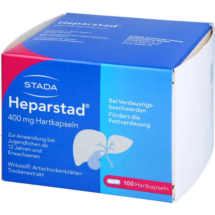 Heparstad 400 mg Hartkapseln, 100 pcs. Capsules