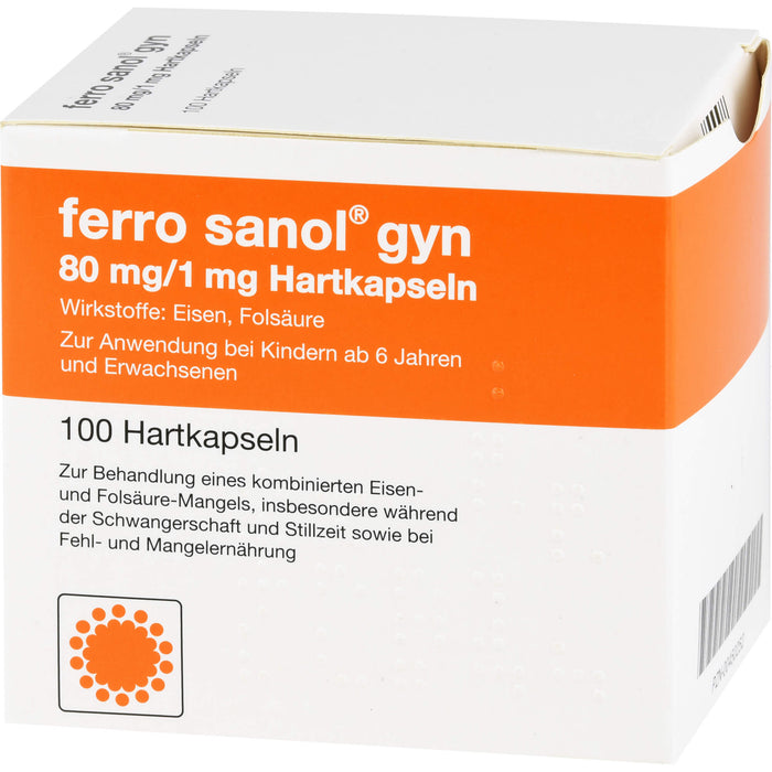 ferro sanol gyn Hartkapseln, 100 pcs. Capsules