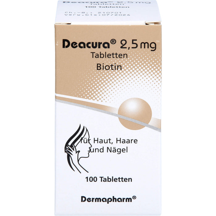 Deacura 2,5 mg, Tabletten, 100 St TAB