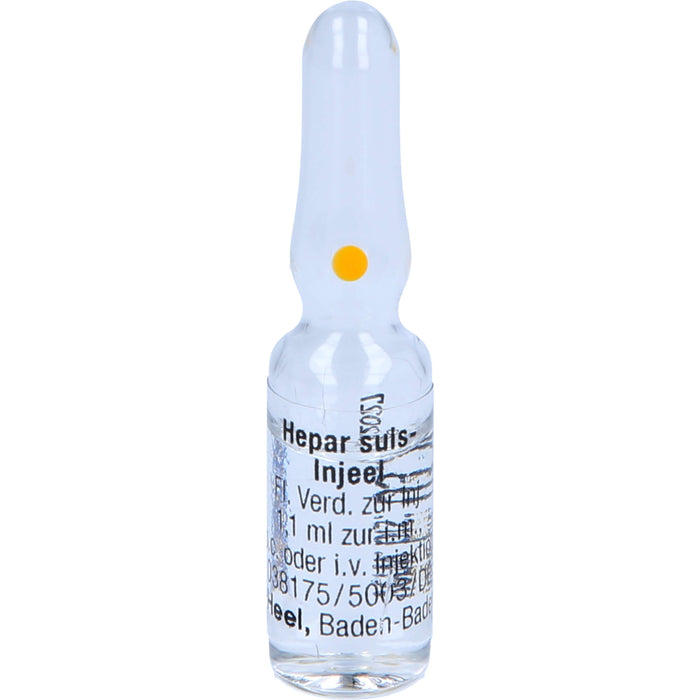 Hepar suis-Injeel flüssige Verdünnung, 10 pcs. Ampoules