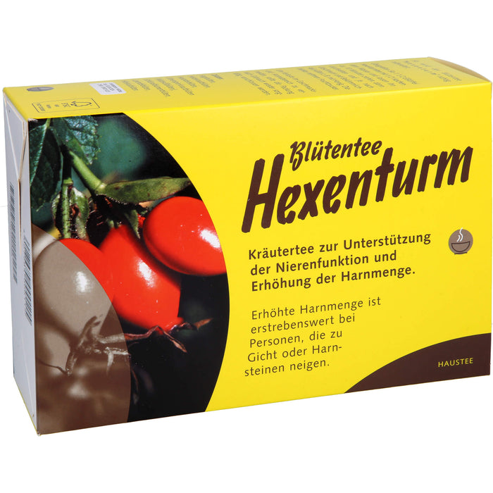 Hexenturm Blütentee Kräutertee zur Unterstützung der Nierenfunktion, 180 g Thé