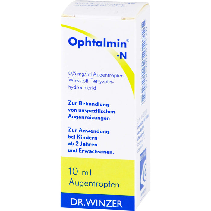 Ophtalmin-N Augentropfen bei Augenreizungen, 10 ml Solution