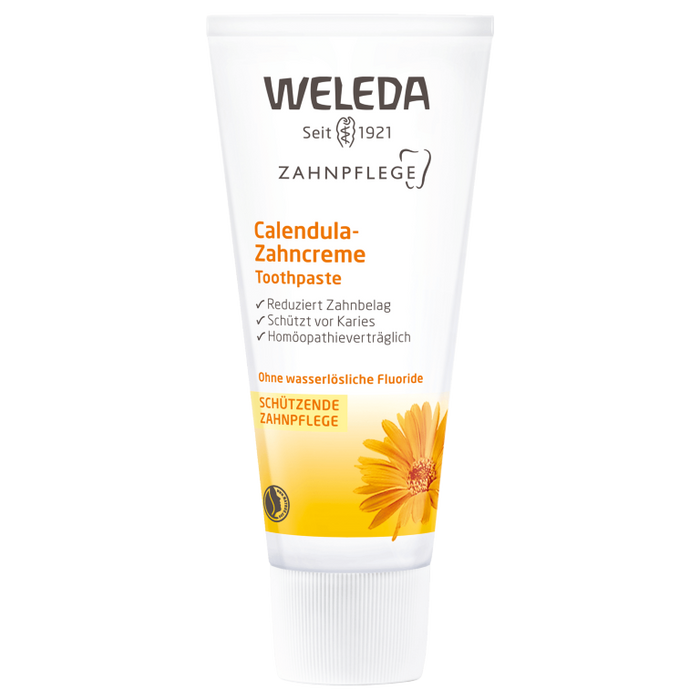 WELEDA Calendula-Zahncreme, 75 ml Toothpaste