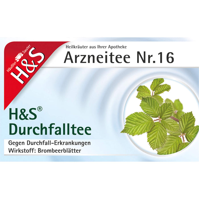 H&S Durchfalltee, 20 St. Filterbeutel