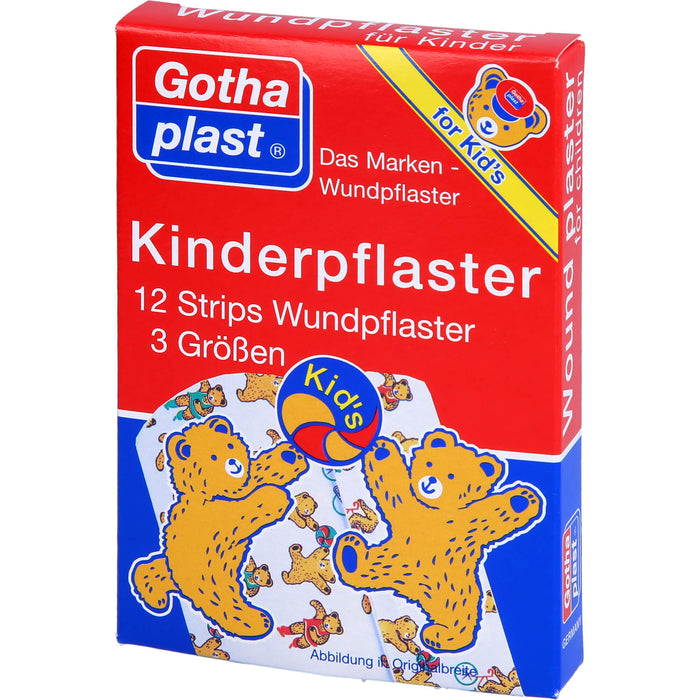 Gothaplast Kinderpflaster Strips, 12 St. Pflaster