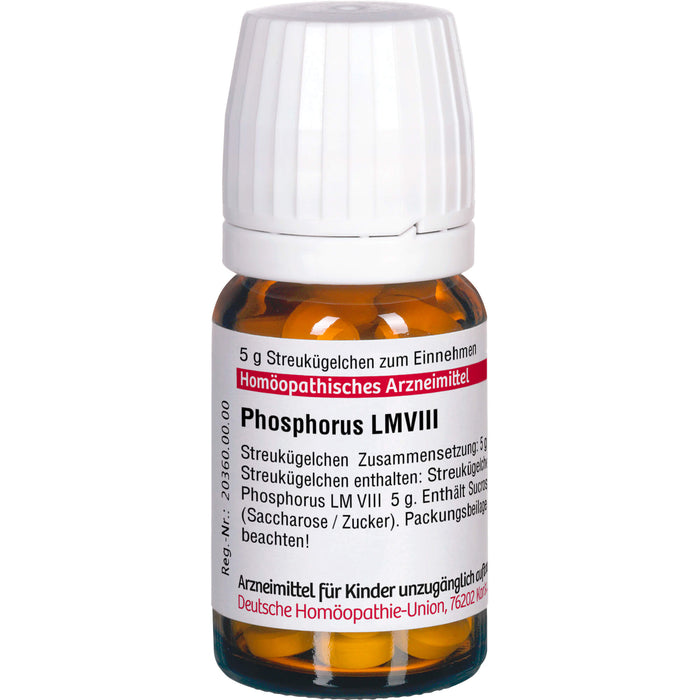 Phosphorus LM VIII DHU Globuli, 5 g Globuli