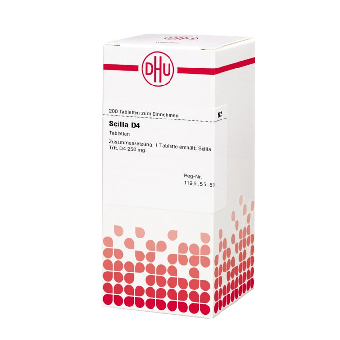 DHU Scilla D4 Tabletten, 200 St. Tabletten