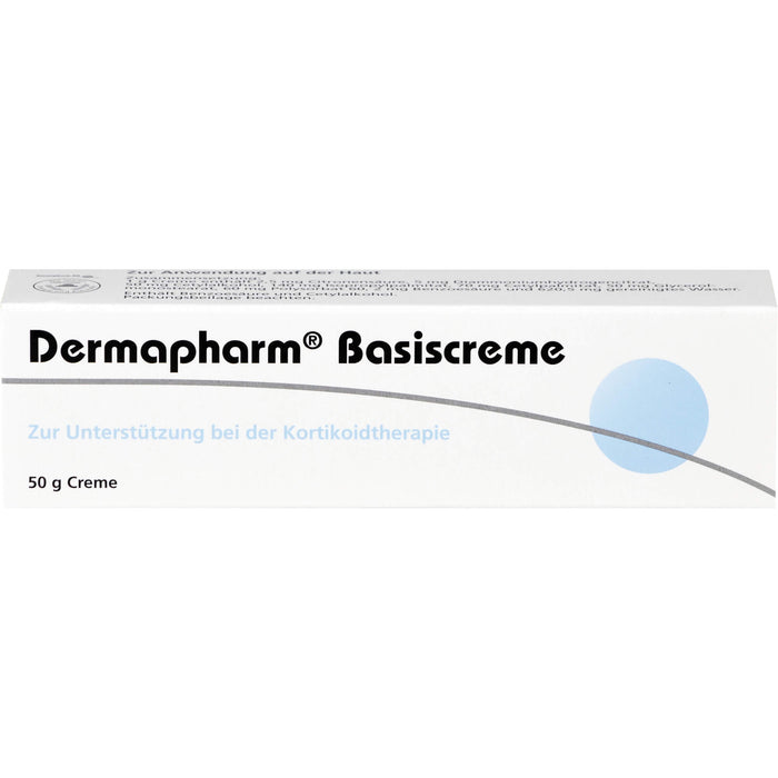 Dermapharm Basiscreme zur Unterstützung bei der Kortikoidtherapie, 50 g Creme