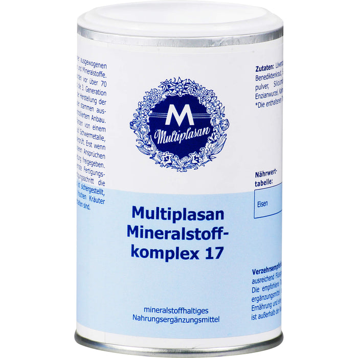 Multiplasan Mineralstoffkomplex 17 Tabletten, 350 pc Tablettes