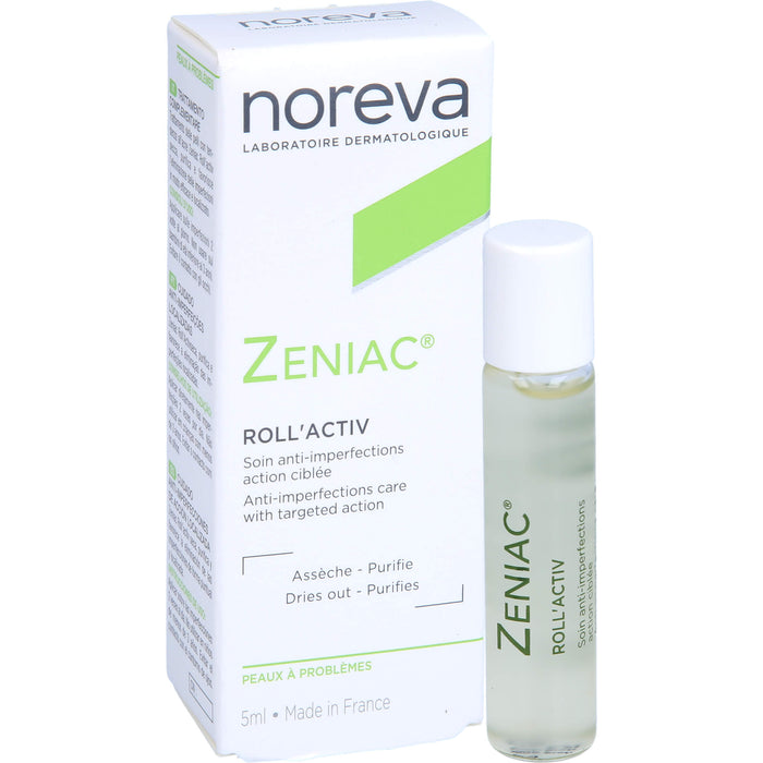 Noreva Zeniac Roll'Activ zur speziellen Behandlung von einzelnen Pickeln, 5 ml Pen