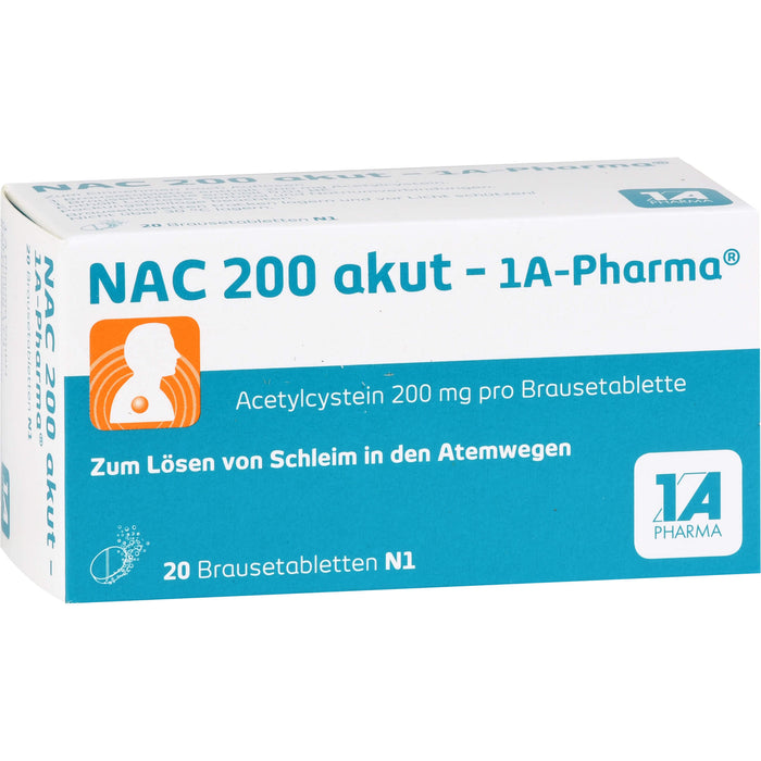 NAC 200 akut - 1 A Pharma, 20 pcs. Tablets