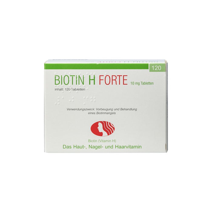 BIOTIN H FORTE 10 mg Tabletten, 120 St TAB