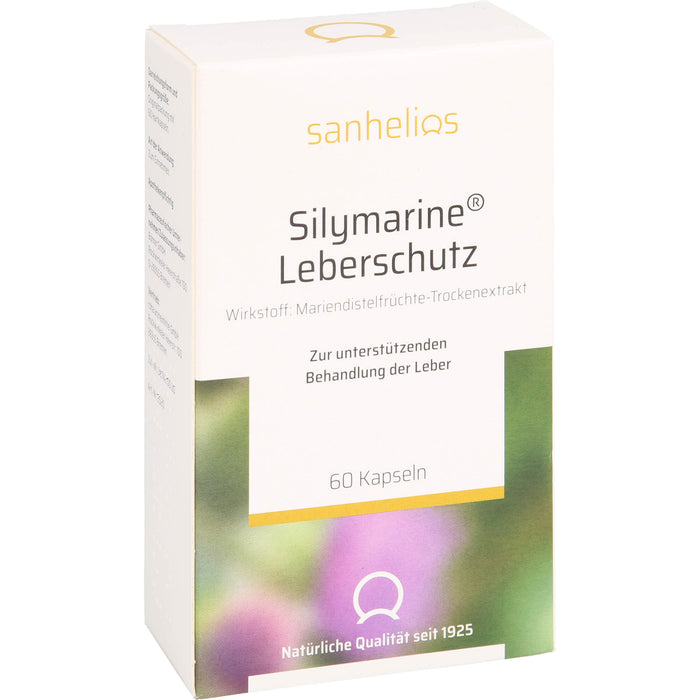 Silymarine Leberschutz-Kapseln, 60 pcs. Capsules