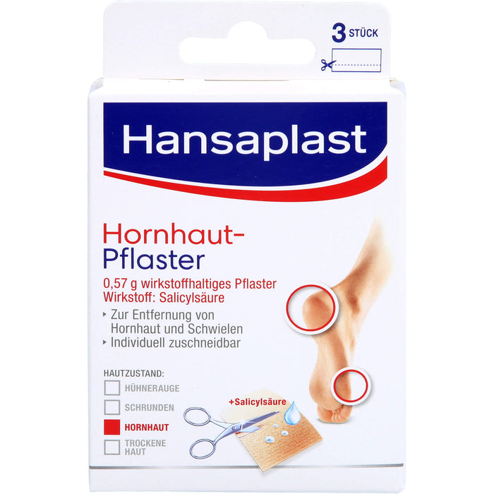 Hansaplast Hornhaut-Pflaster, 3 pc Pansement