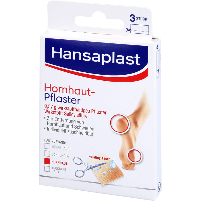 Hansaplast Hornhaut-Pflaster, 3 pcs. Patch