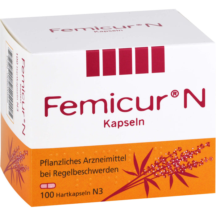 Femicur N Kapseln bei Regelbeschwerden, 100 pcs. Capsules