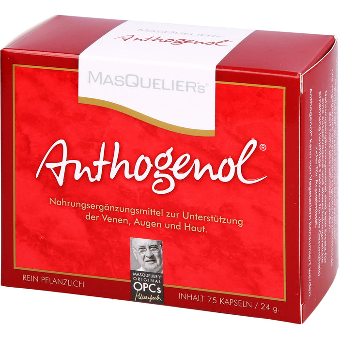 MASQUELIER's Original OPCs Anthogenol Kapseln, 75 pc Capsules