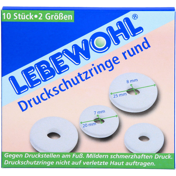 LEBEWOHL DRUCKSCH RINGE RU, 10 pcs. Patch