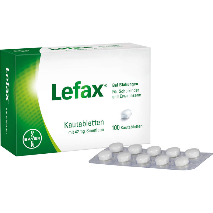 Lefax Kautabletten, 100 pc Tablettes