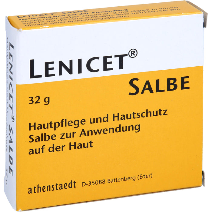 Lenicet Salbe zum Schutz der Haut, 32 g Salbe