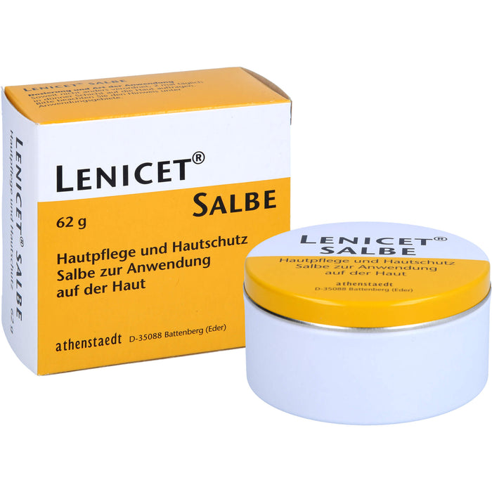 Lenicet Salbe zum Schutz der Haut, 62 g Ointment