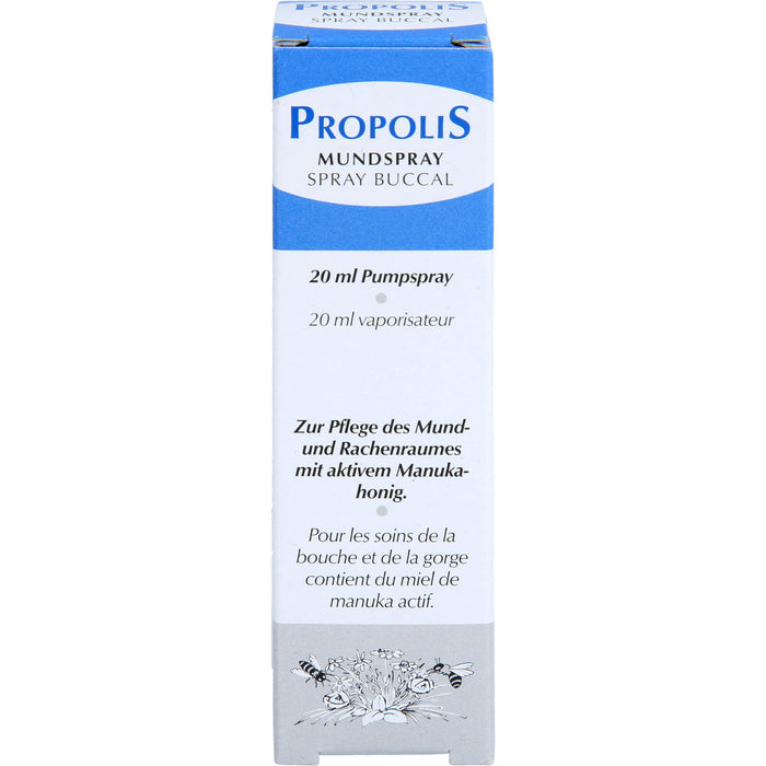 Propolis Mundspray zur Pflege des Mund- und Rachenraums, 20 ml Solution