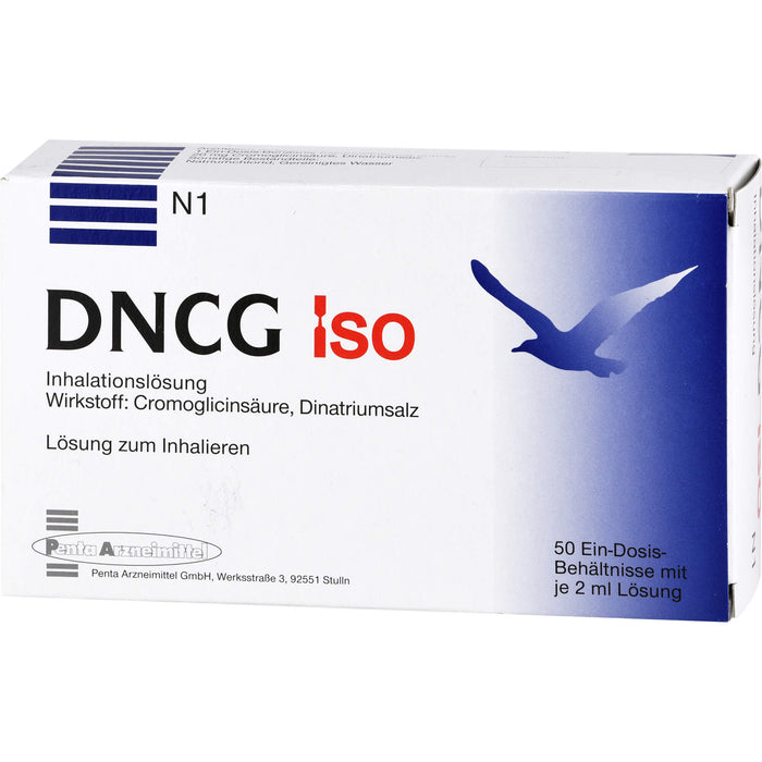 DNCG Iso Inhalationslösung, 50 pc Ampoules