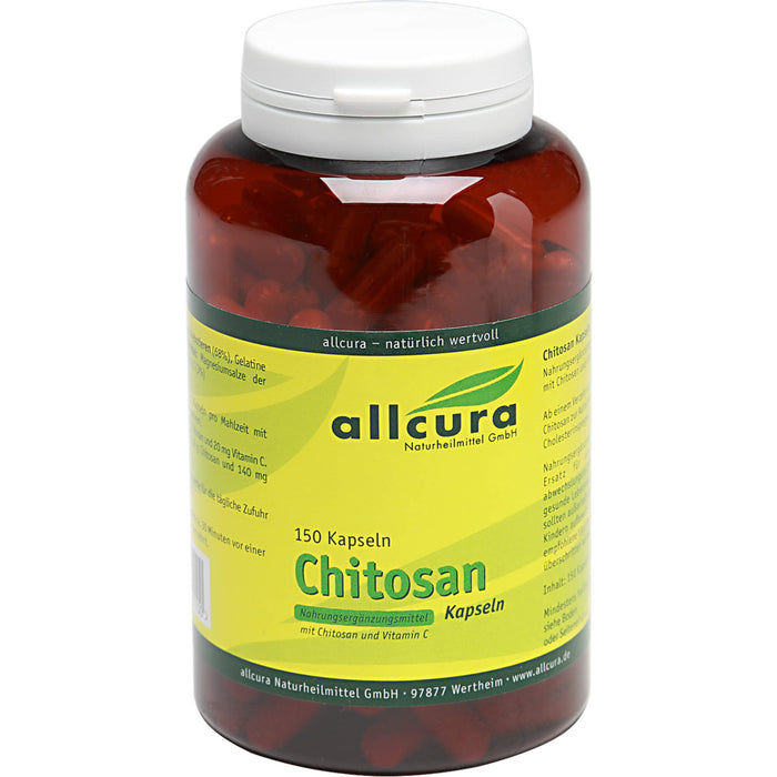 allcura Chitosan Kapseln, 150 pcs. Capsules