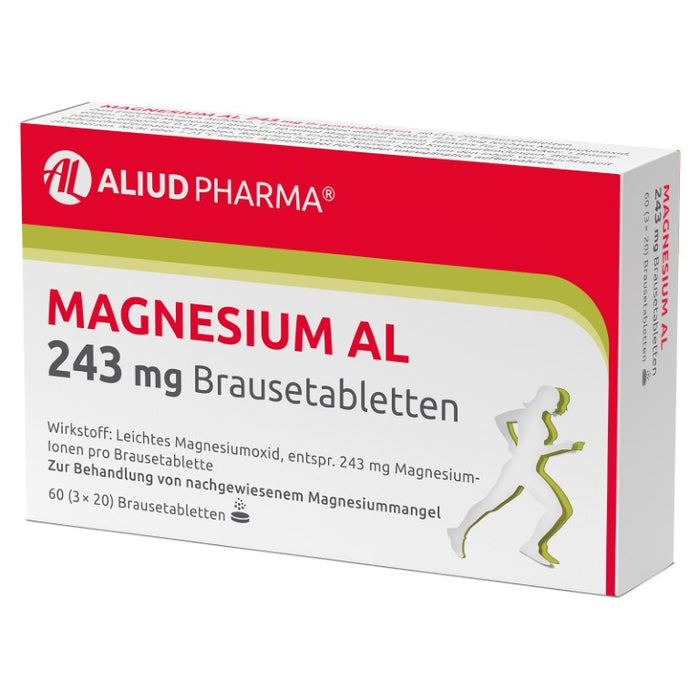 Magnesium AL 243 mg Brausetabletten, 60 St. Tabletten