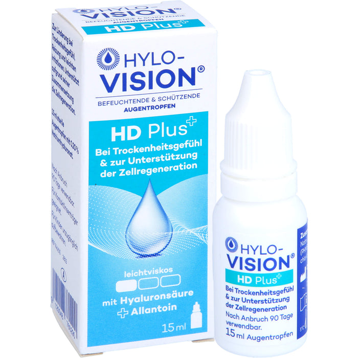 Hylo-Vision HD plus Augentropfen, 15 ml Solution