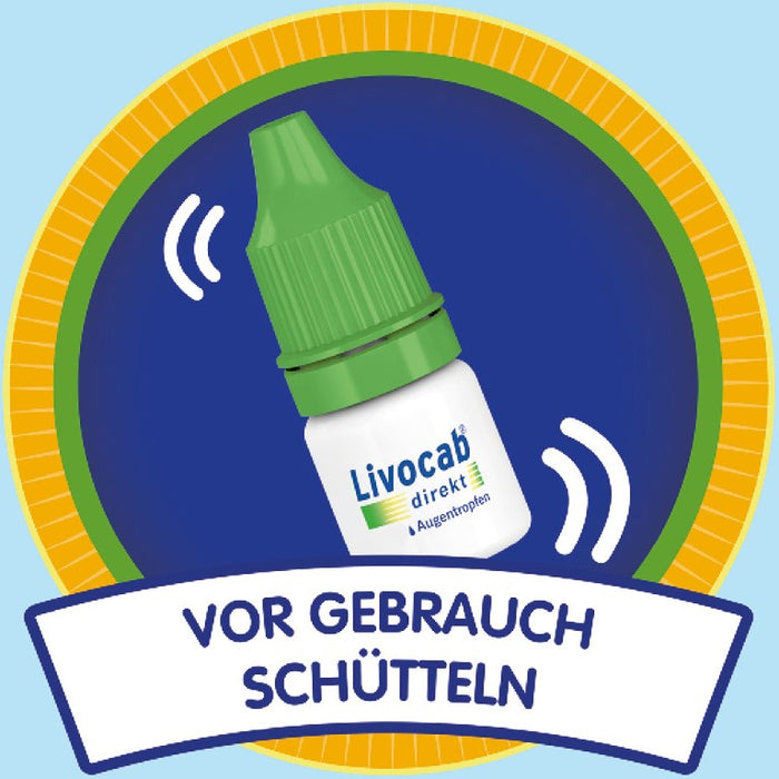 Livocab direkt Augentropfen bei allergischer Bindehautentzündung, 4 ml Solution