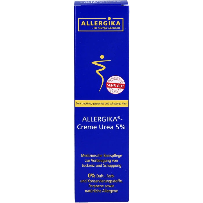 ALLERGIKA Creme Urea zur Vorbeugung von Juckreiz und Schuppung, 100 ml Cream