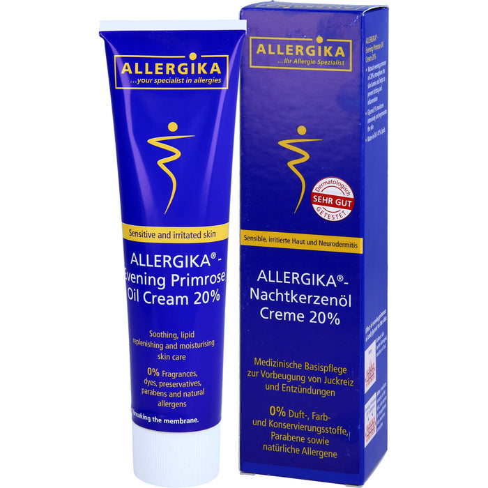 ALLERGIKA Nachtkerzenölcreme 20%, 100 ml Crème