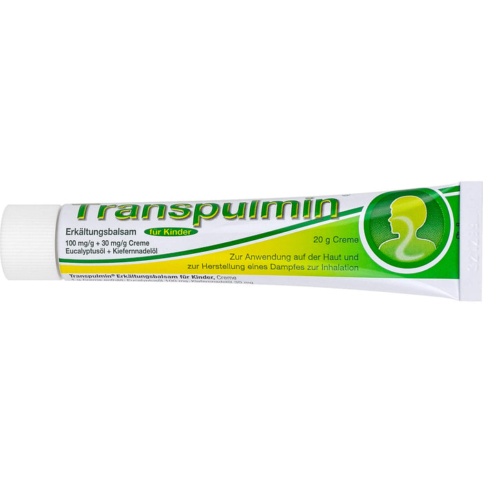 Transpulmin Erkältungsbalsam für Kinder, 20 g Cream