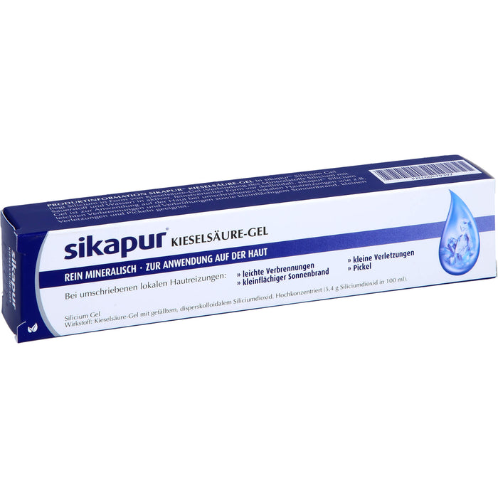 sikapur Kieselsäure-Gel bei lokalen Hautreizungen, 50 ml Gel